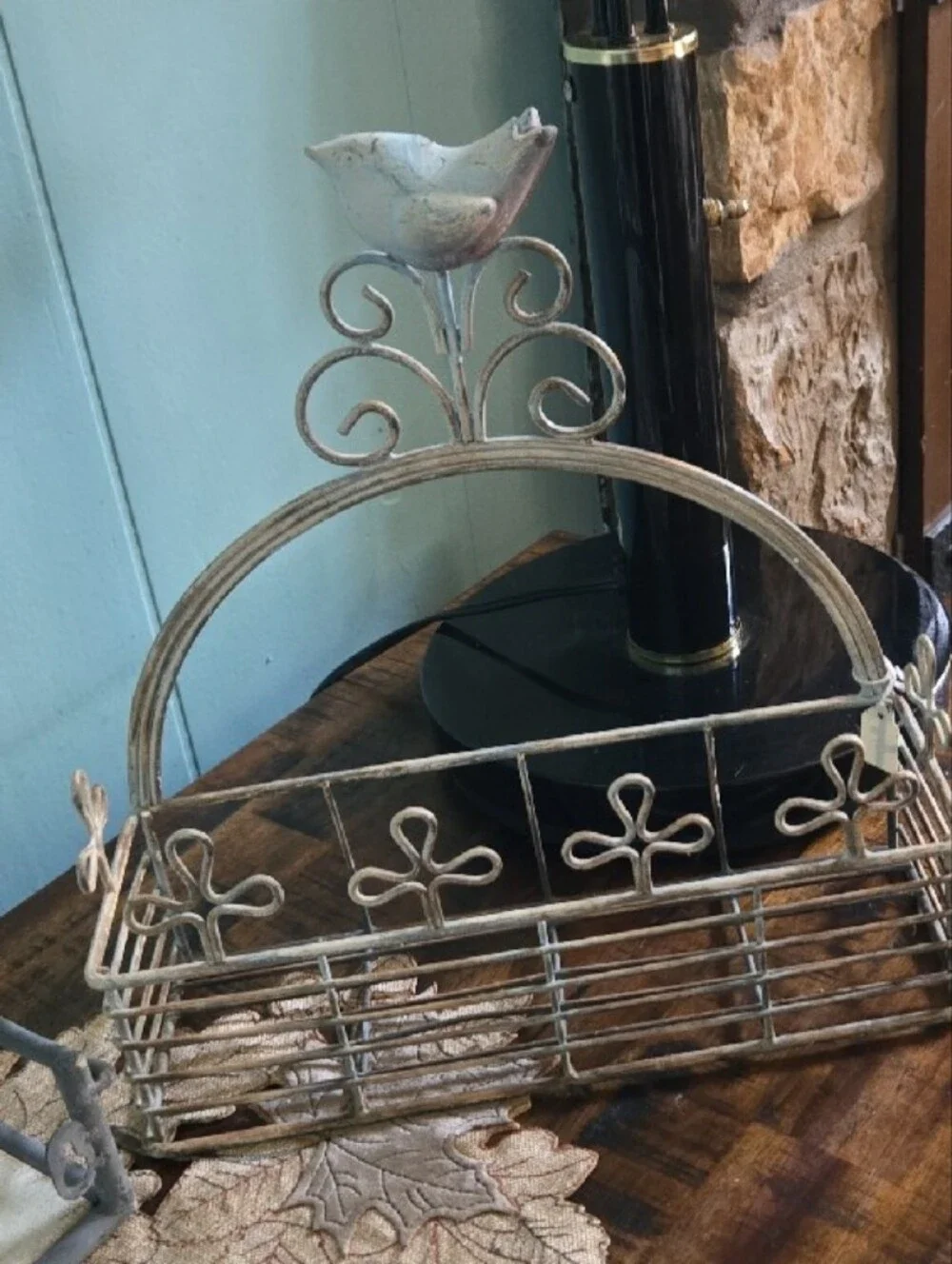 Rustic Bird Decor, Including 3 Shelves. Distressed, Farmhouse